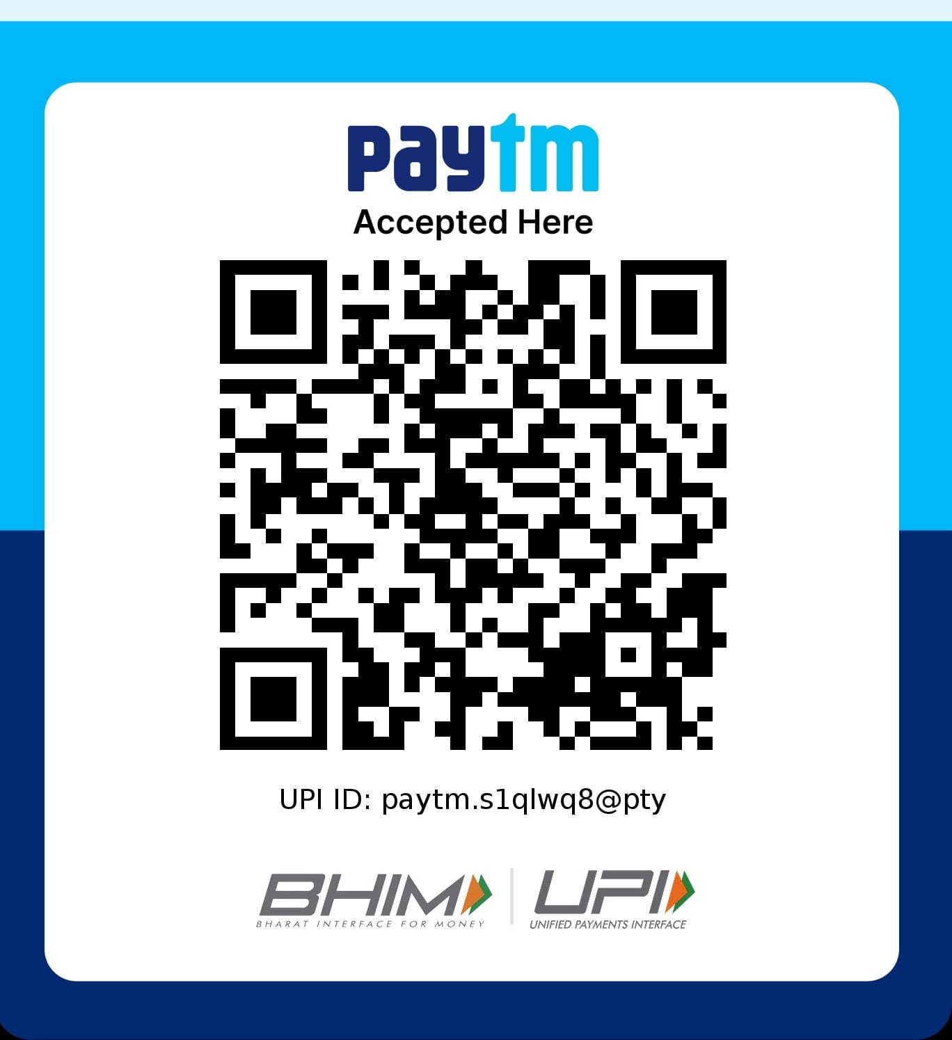 Payment QR Code